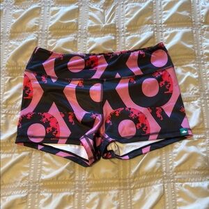 WODBOTTOM CrossFit Work Out Shorts Shortie X’s O’s